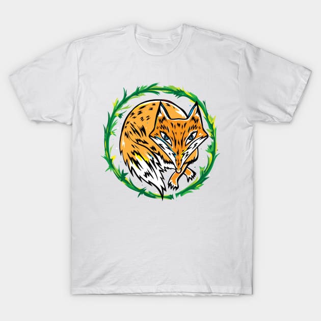 Advent Fox T-Shirt by AVEandLIA